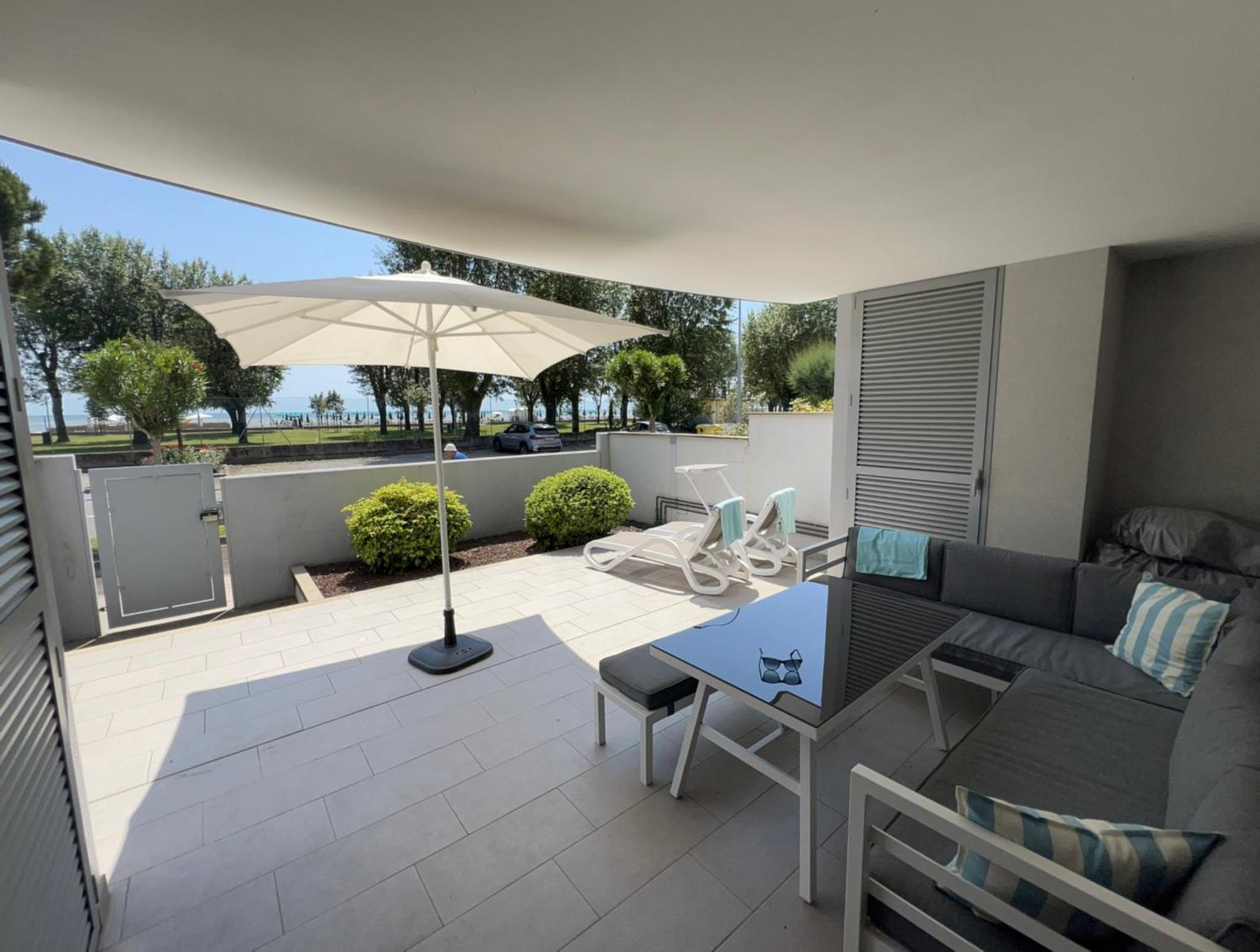 Vista Mare Grado Apartman Kültér fotó
